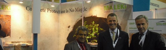 Maleki GmbH bei der ersten IFAT Messe in Indien